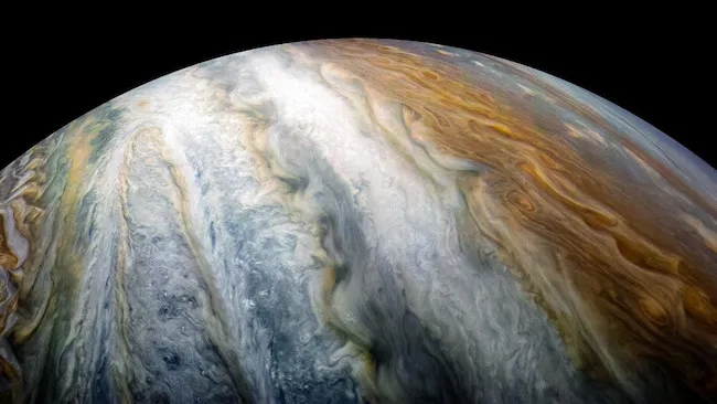 sabuk warna-warni Jupiter