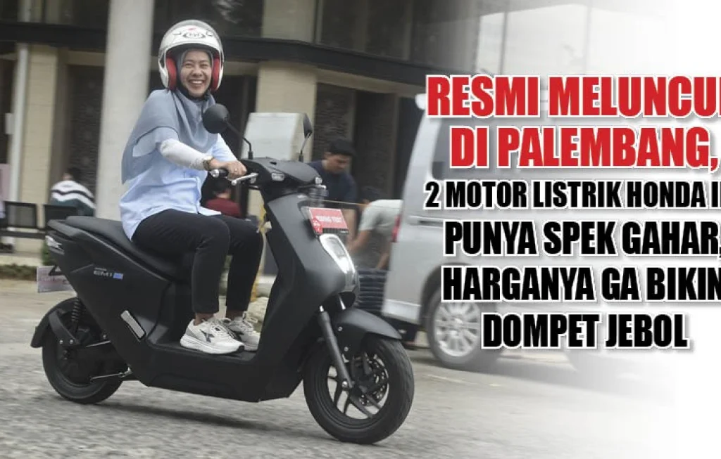Pengguna Motor Listrik Palembang